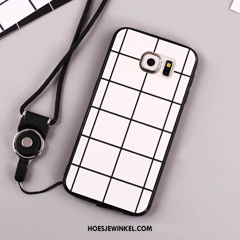 Samsung Galaxy S6 Hoesje Bescherming Anti-fall Hoes, Samsung Galaxy S6 Hoesje Siliconen Hanger