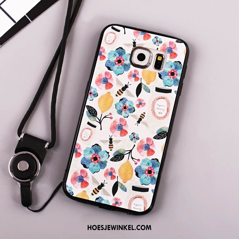 Samsung Galaxy S6 Hoesje Bescherming Anti-fall Hoes, Samsung Galaxy S6 Hoesje Siliconen Hanger