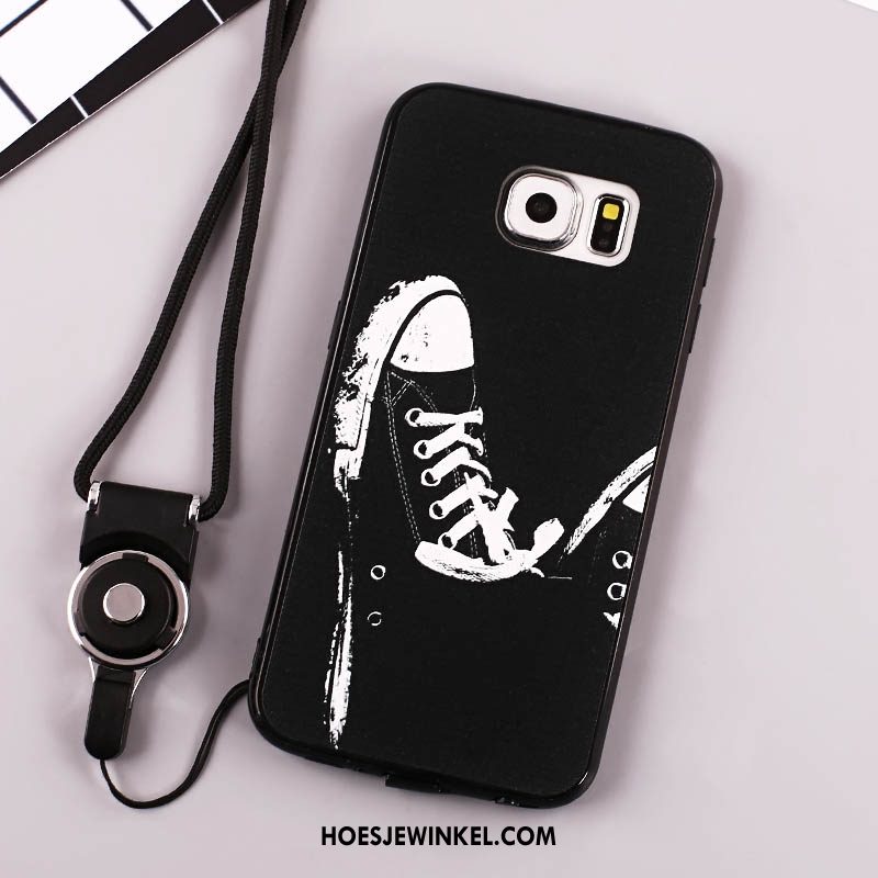 Samsung Galaxy S6 Hoesje Bescherming Anti-fall Hoes, Samsung Galaxy S6 Hoesje Siliconen Hanger