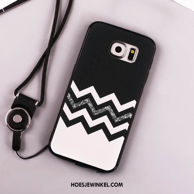 Samsung Galaxy S6 Hoesje Bescherming Anti-fall Hoes, Samsung Galaxy S6 Hoesje Siliconen Hanger