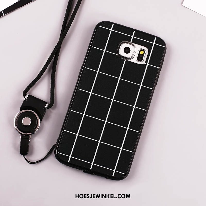 Samsung Galaxy S6 Hoesje Bescherming Anti-fall Hoes, Samsung Galaxy S6 Hoesje Siliconen Hanger