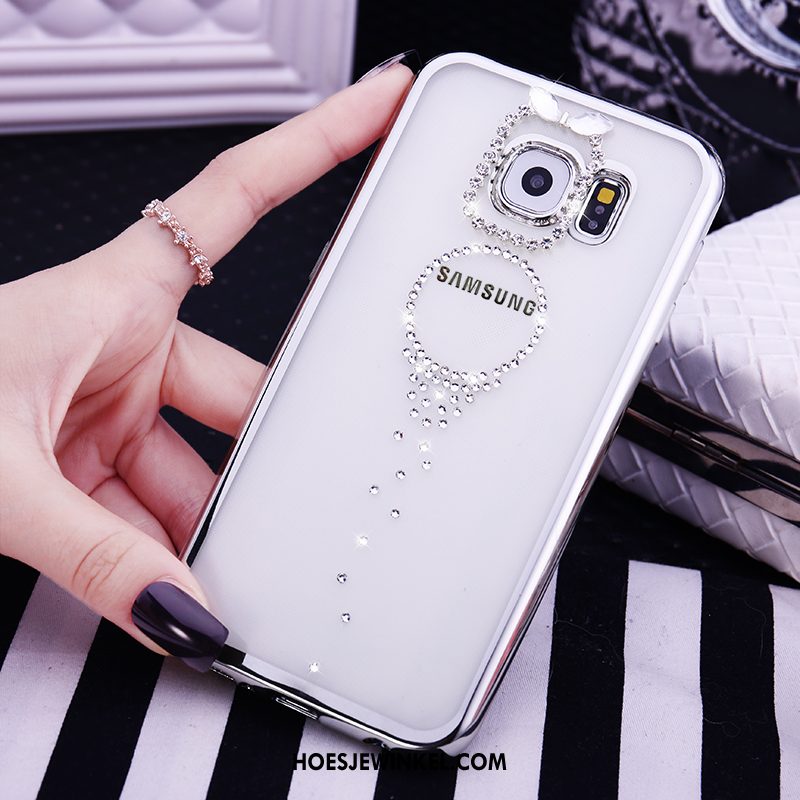 Samsung Galaxy S6 Hoesje Bescherming Mobiele Telefoon Doorzichtig, Samsung Galaxy S6 Hoesje Mooie Zacht