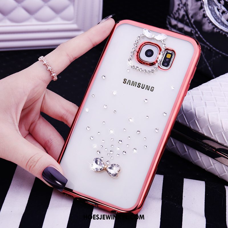 Samsung Galaxy S6 Hoesje Bescherming Mobiele Telefoon Doorzichtig, Samsung Galaxy S6 Hoesje Mooie Zacht