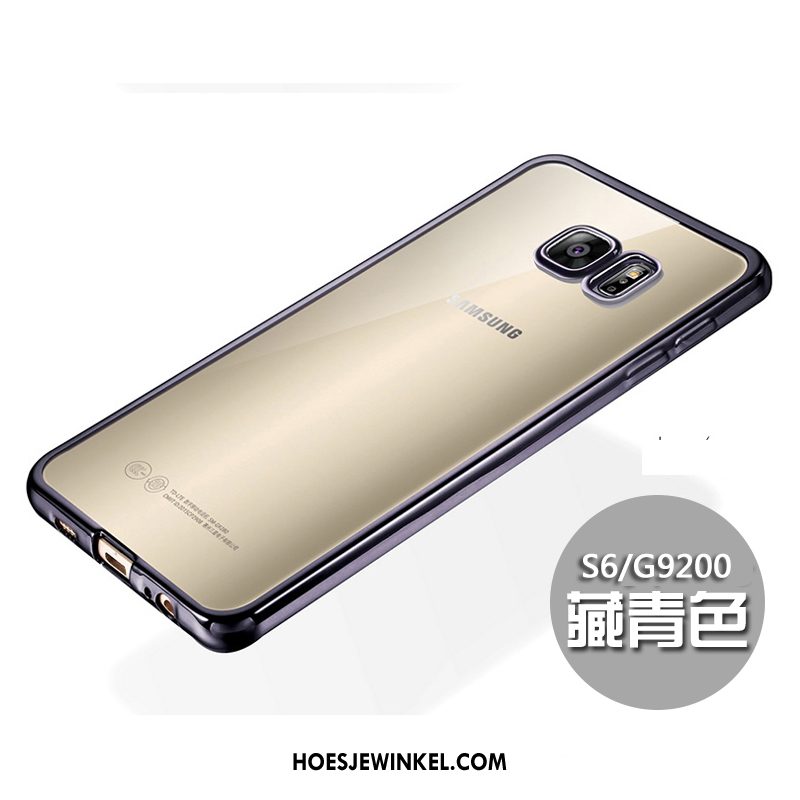 Samsung Galaxy S6 Hoesje Dun Bescherming Siliconen, Samsung Galaxy S6 Hoesje Zacht Rose Goud
