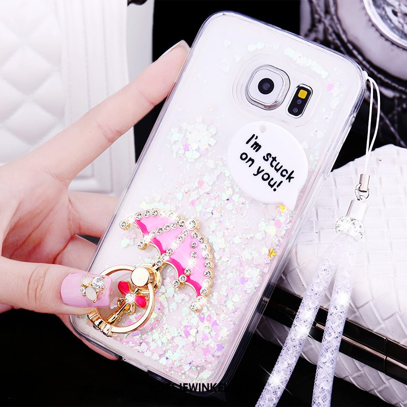 Samsung Galaxy S6 Hoesje Hanger Ster Siliconen, Samsung Galaxy S6 Hoesje Mobiele Telefoon Hoes