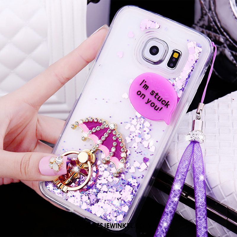 Samsung Galaxy S6 Hoesje Hanger Ster Siliconen, Samsung Galaxy S6 Hoesje Mobiele Telefoon Hoes