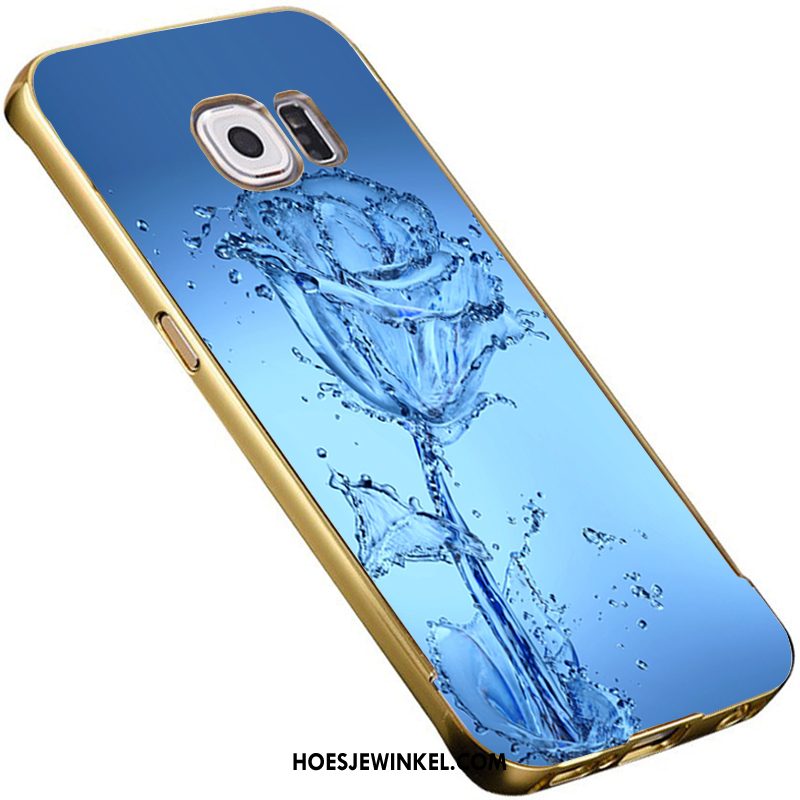 Samsung Galaxy S6 Hoesje Hoes Bescherming Spiegel, Samsung Galaxy S6 Hoesje Driedimensionaal Reliëf