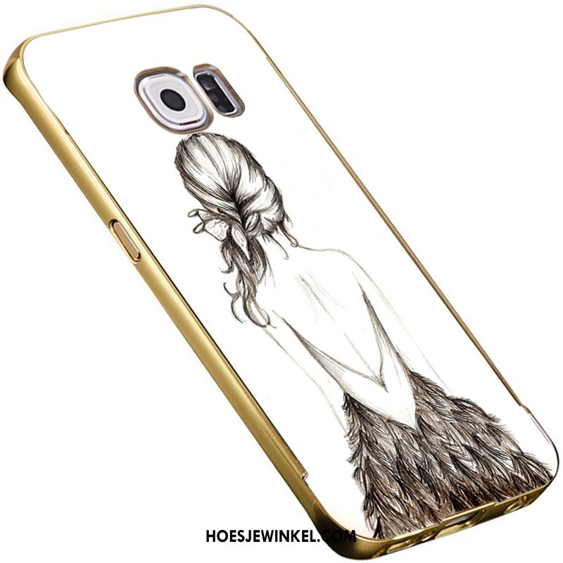 Samsung Galaxy S6 Hoesje Hoes Bescherming Spiegel, Samsung Galaxy S6 Hoesje Driedimensionaal Reliëf