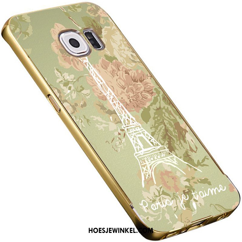 Samsung Galaxy S6 Hoesje Hoes Bescherming Spiegel, Samsung Galaxy S6 Hoesje Driedimensionaal Reliëf