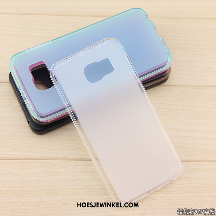 Samsung Galaxy S6 Hoesje Mobiele Telefoon Bescherming Blauw, Samsung Galaxy S6 Hoesje Hoes Schrobben