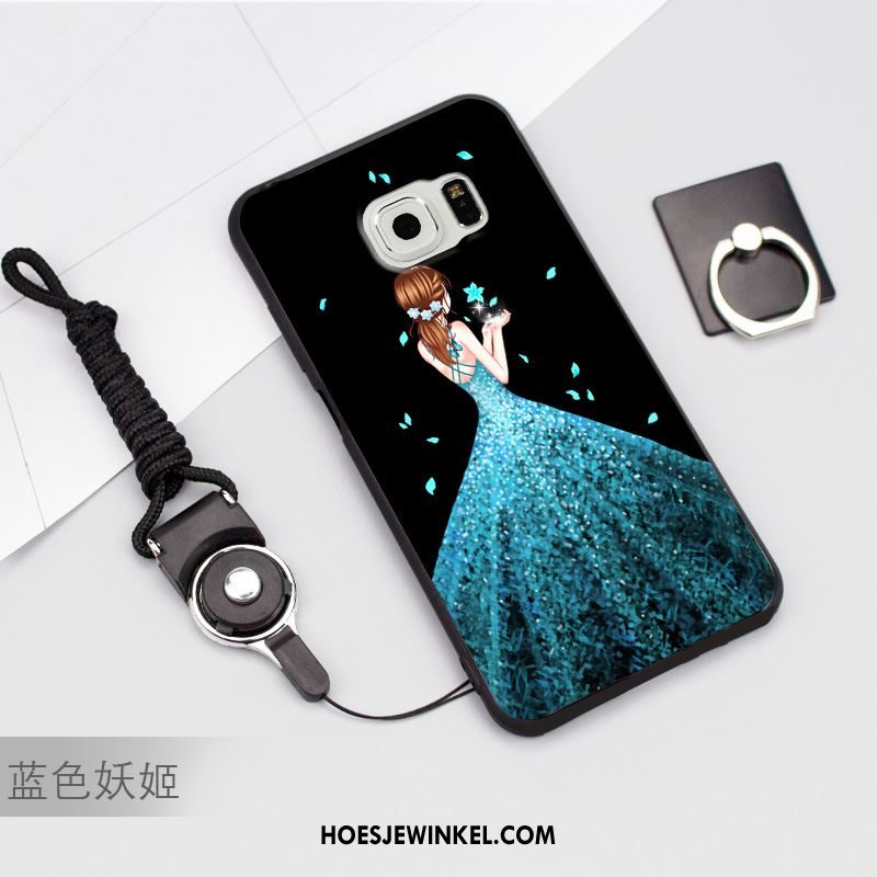 Samsung Galaxy S6 Hoesje Mobiele Telefoon Hoes Persoonlijk, Samsung Galaxy S6 Hoesje Trend Blauw