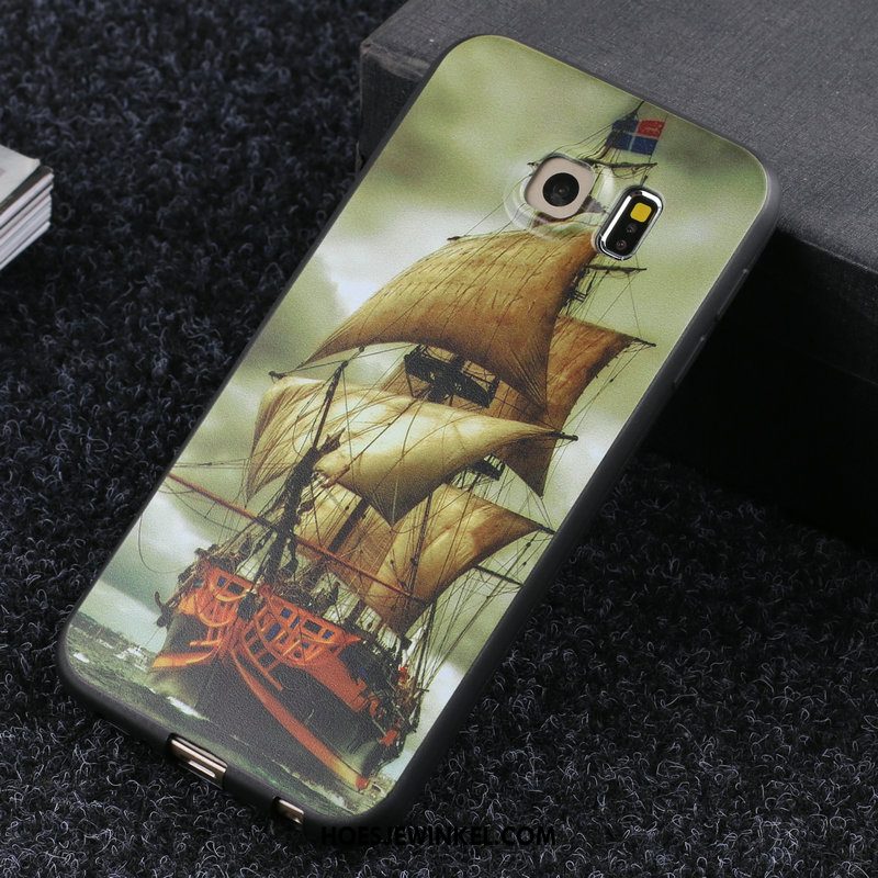 Samsung Galaxy S6 Hoesje Mobiele Telefoon Schrobben Zacht, Samsung Galaxy S6 Hoesje Diepe Kleur Hoes