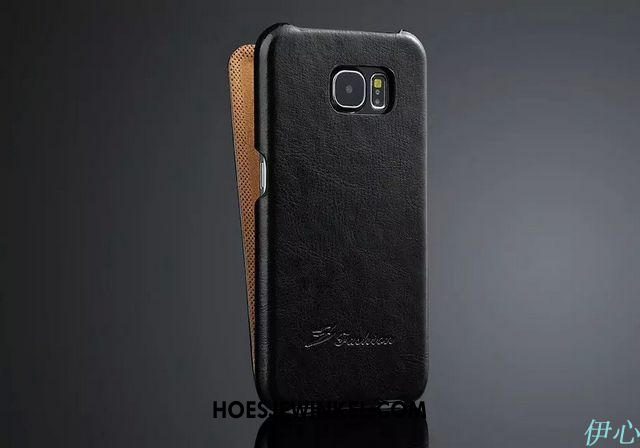 Samsung Galaxy S7 Edge Hoesje Folio Dun Hoes, Samsung Galaxy S7 Edge Hoesje Bescherming Mobiele Telefoon Braun