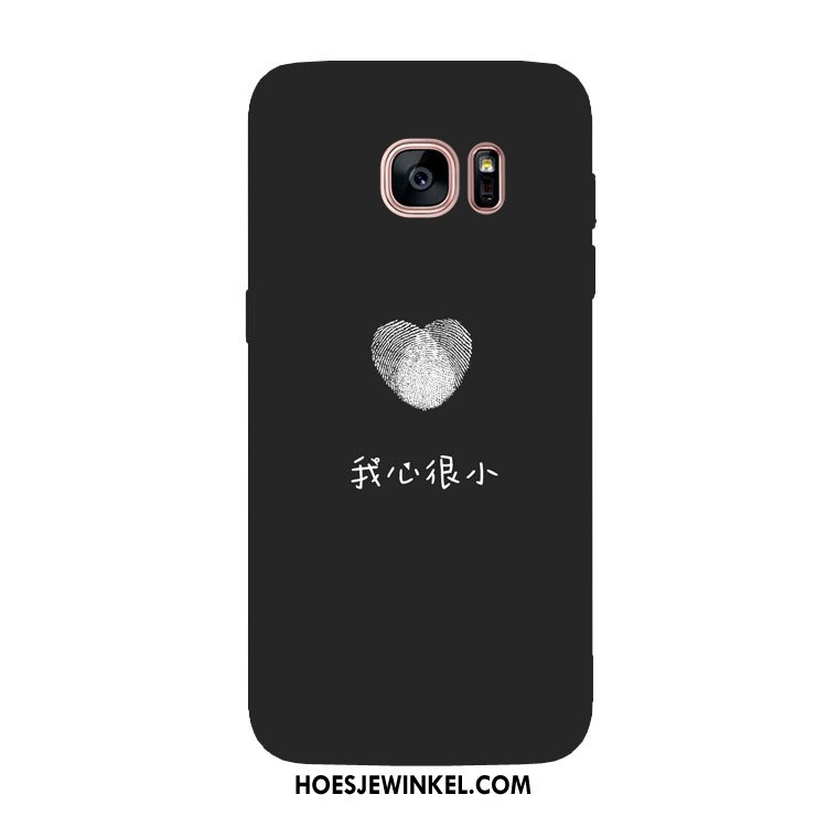 Samsung Galaxy S7 Edge Hoesje Liefde Lovers Patroon, Samsung Galaxy S7 Edge Hoesje Ster Mobiele Telefoon