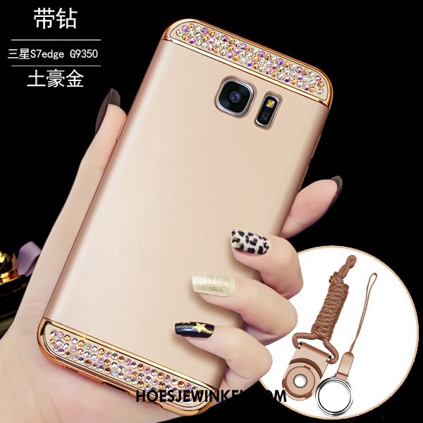 Samsung Galaxy S7 Edge Hoesje Luxe Scheppend Ster, Samsung Galaxy S7 Edge Hoesje All Inclusive Hoes