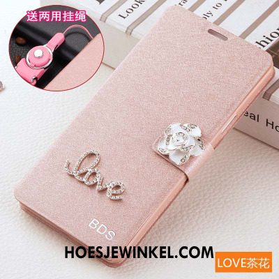 Samsung Galaxy S7 Edge Hoesje Mobiele Telefoon Hoes Leren Etui, Samsung Galaxy S7 Edge Hoesje Bescherming Ster Champagner Farbe
