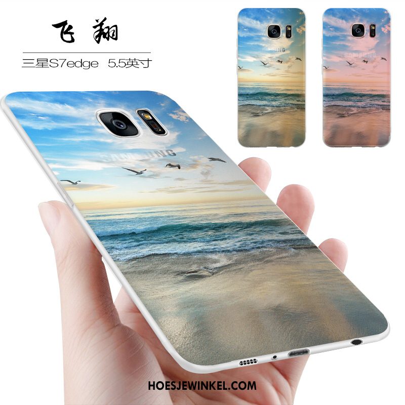 Samsung Galaxy S7 Edge Hoesje Persoonlijk Scheppend Hoes, Samsung Galaxy S7 Edge Hoesje Ster Mobiele Telefoon
