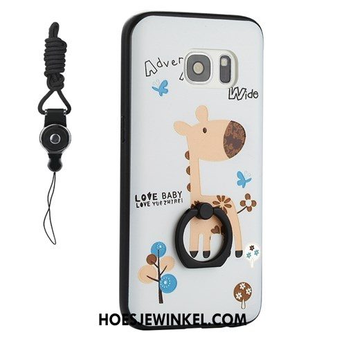 Samsung Galaxy S7 Edge Hoesje Siliconen Ster Hanger, Samsung Galaxy S7 Edge Hoesje Mobiele Telefoon Ring