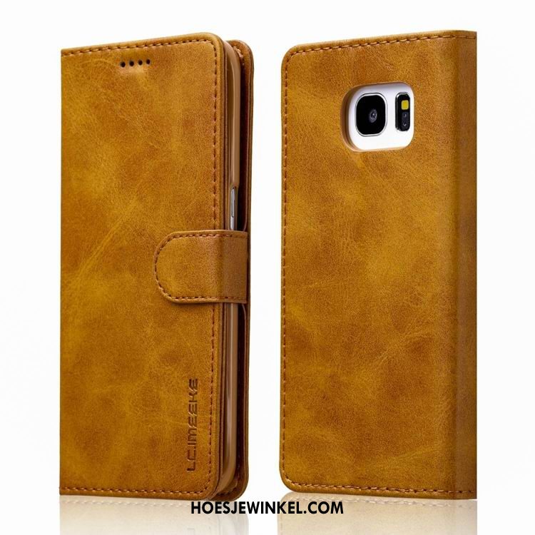 Samsung Galaxy S7 Edge Hoesje Zacht Folio Ster, Samsung Galaxy S7 Edge Hoesje Bescherming All Inclusive
