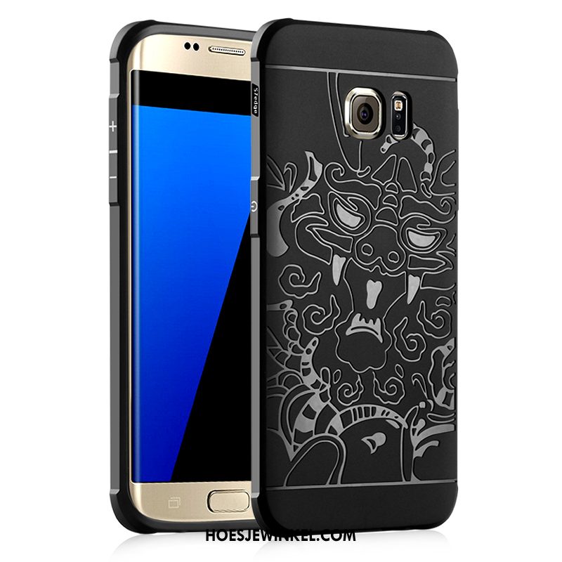 Samsung Galaxy S7 Hoesje Hemming Zacht All Inclusive, Samsung Galaxy S7 Hoesje Bescherming Siliconen
