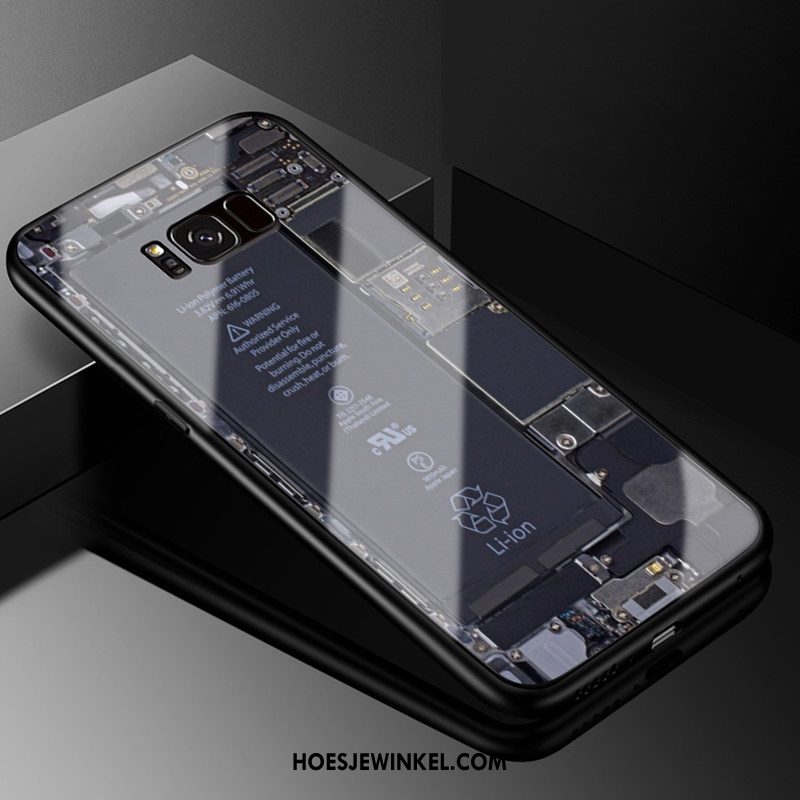 Samsung Galaxy S8 Hoesje All Inclusive Zacht Mobiele Telefoon, Samsung Galaxy S8 Hoesje Bescherming Glas