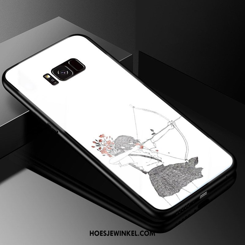 Samsung Galaxy S8 Hoesje All Inclusive Zacht Mobiele Telefoon, Samsung Galaxy S8 Hoesje Bescherming Glas