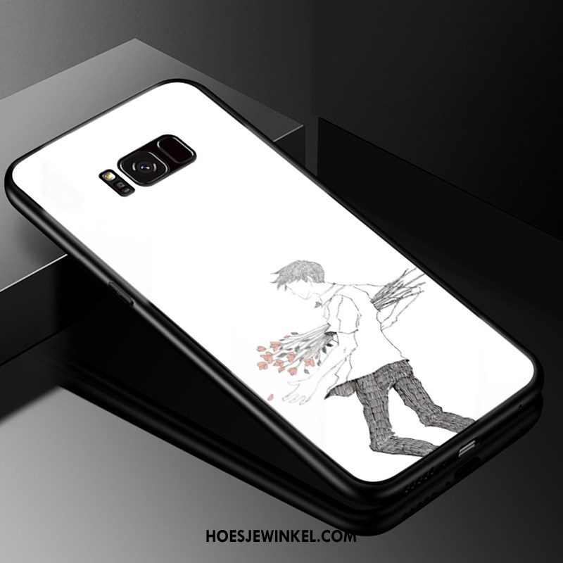 Samsung Galaxy S8 Hoesje All Inclusive Zacht Mobiele Telefoon, Samsung Galaxy S8 Hoesje Bescherming Glas