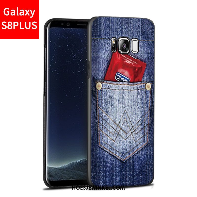 Samsung Galaxy S8+ Hoesje Bescherming Reliëf Hoes, Samsung Galaxy S8+ Hoesje Ster Anti-fall