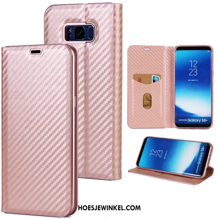 Samsung Galaxy S8+ Hoesje Goud Ster All Inclusive, Samsung Galaxy S8+ Hoesje Hoes Anti-fall