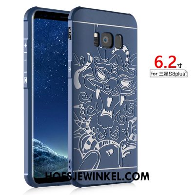 Samsung Galaxy S8+ Hoesje Hoes Anti-fall Zwart, Samsung Galaxy S8+ Hoesje Mobiele Telefoon Hanger