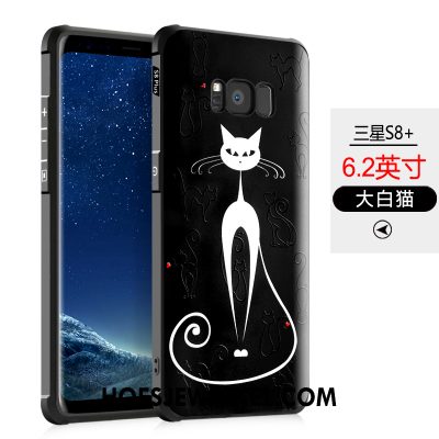 Samsung Galaxy S8+ Hoesje Hoes Anti-fall Zwart, Samsung Galaxy S8+ Hoesje Mobiele Telefoon Hanger