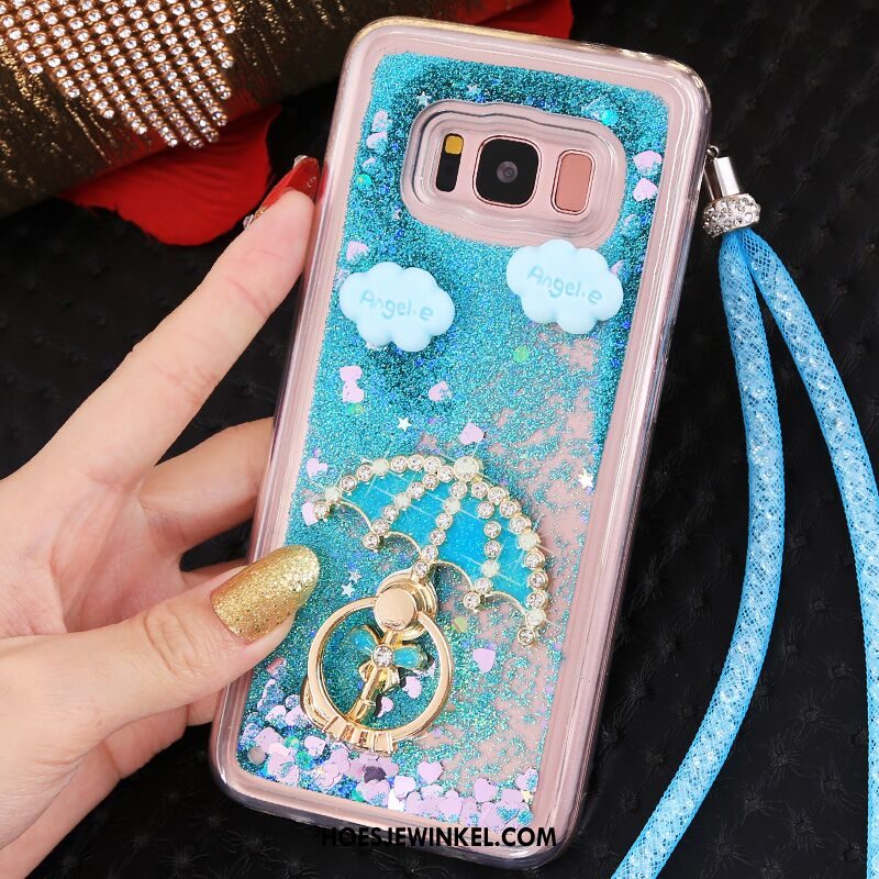 Samsung Galaxy S8 Hoesje Hoes Mobiele Telefoon Blauw, Samsung Galaxy S8 Hoesje Bescherming Trend