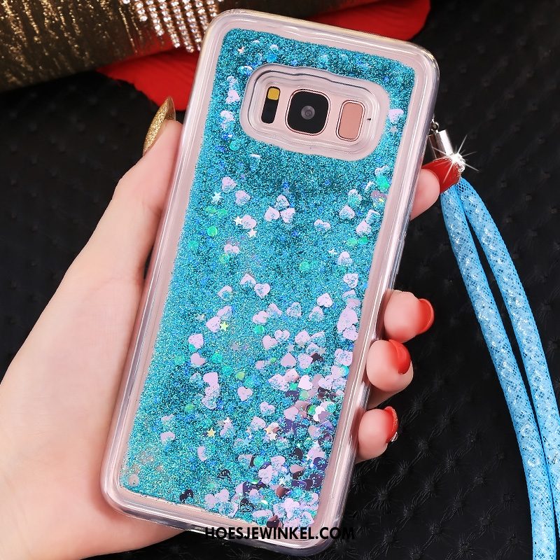 Samsung Galaxy S8 Hoesje Hoes Mobiele Telefoon Blauw, Samsung Galaxy S8 Hoesje Bescherming Trend