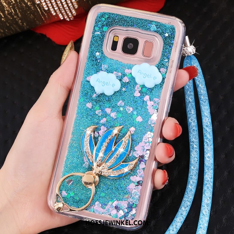 Samsung Galaxy S8 Hoesje Hoes Mobiele Telefoon Blauw, Samsung Galaxy S8 Hoesje Bescherming Trend