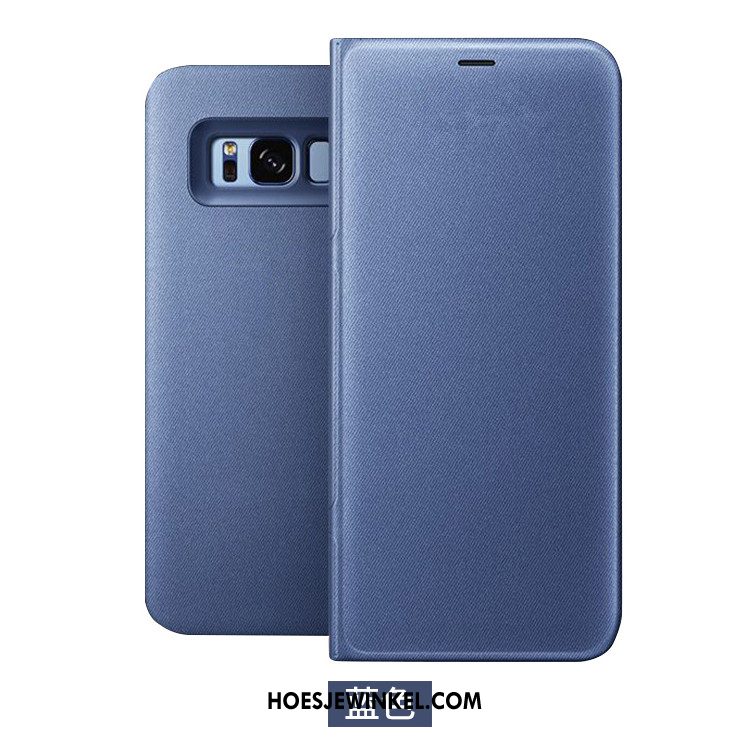 Samsung Galaxy S8 Hoesje Kaart Bedrijf Folio, Samsung Galaxy S8 Hoesje Blauw Bescherming