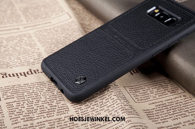 Samsung Galaxy S8 Hoesje Leren Etui Bedrijf Mobiele Telefoon, Samsung Galaxy S8 Hoesje Hoes Ster