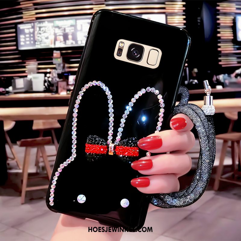 Samsung Galaxy S8 Hoesje Met Strass Hoes Ster, Samsung Galaxy S8 Hoesje Mobiele Telefoon Roze