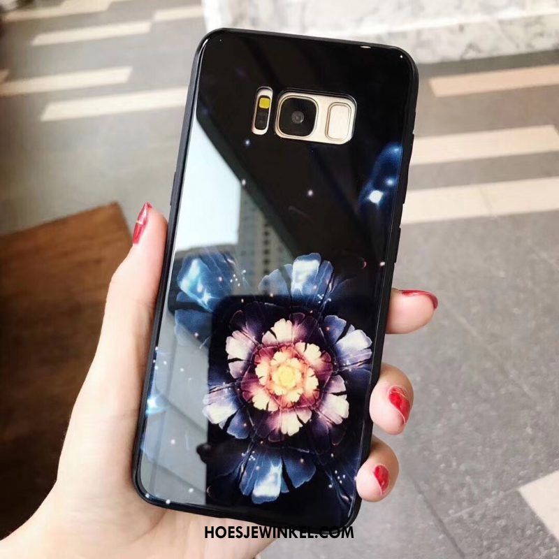 Samsung Galaxy S8+ Hoesje Scheppend Anti-fall Achterklep, Samsung Galaxy S8+ Hoesje Glas Hoes