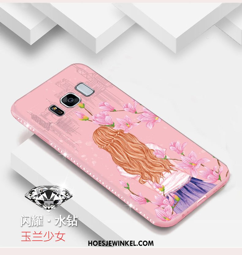 Samsung Galaxy S8 Hoesje Zacht All Inclusive Hoes, Samsung Galaxy S8 Hoesje Ster Mooie