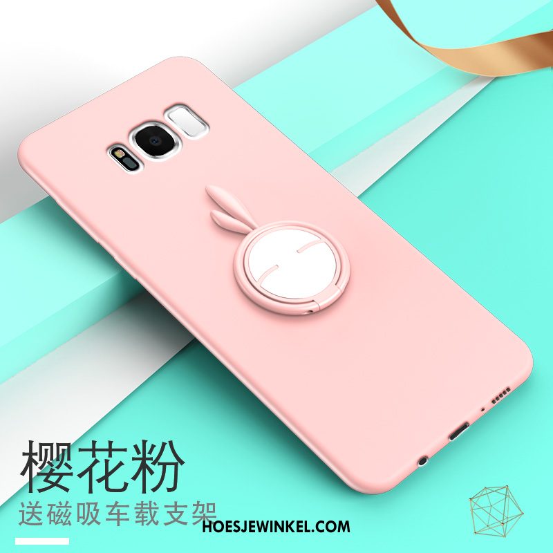Samsung Galaxy S8+ Hoesje Zacht Zwart Ster, Samsung Galaxy S8+ Hoesje Bescherming Hoes