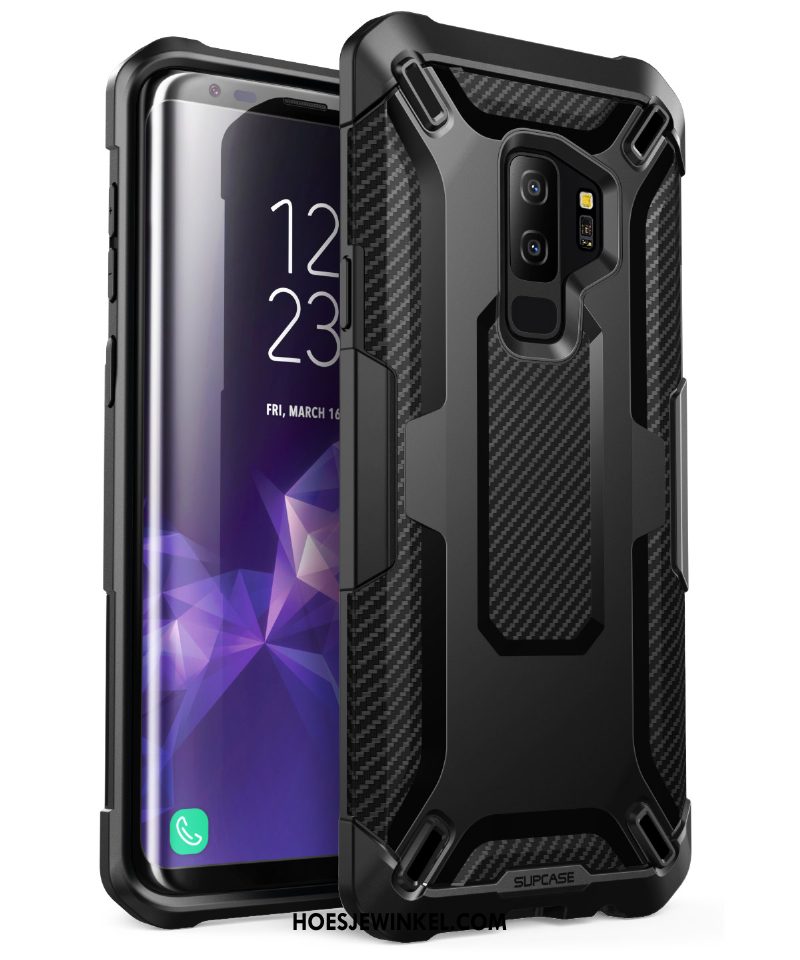 Samsung Galaxy S9+ Hoesje All Inclusive Mobiele Telefoon Bescherming, Samsung Galaxy S9+ Hoesje Ster Schrobben