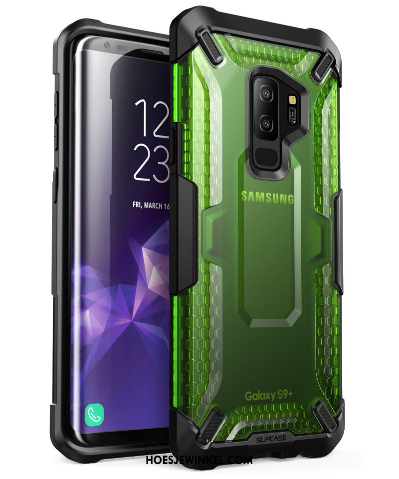 Samsung Galaxy S9+ Hoesje All Inclusive Mobiele Telefoon Bescherming, Samsung Galaxy S9+ Hoesje Ster Schrobben