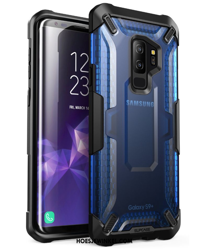 Samsung Galaxy S9+ Hoesje All Inclusive Mobiele Telefoon Bescherming, Samsung Galaxy S9+ Hoesje Ster Schrobben