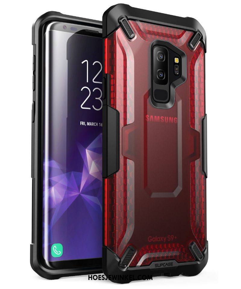 Samsung Galaxy S9+ Hoesje All Inclusive Mobiele Telefoon Bescherming, Samsung Galaxy S9+ Hoesje Ster Schrobben