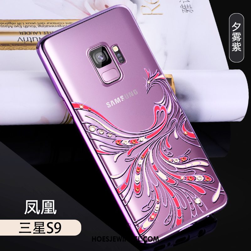 Samsung Galaxy S9 Hoesje All Inclusive Persoonlijk Luxe, Samsung Galaxy S9 Hoesje Lichte En Dun Met Strass