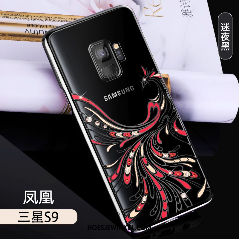 Samsung Galaxy S9 Hoesje All Inclusive Persoonlijk Luxe, Samsung Galaxy S9 Hoesje Lichte En Dun Met Strass