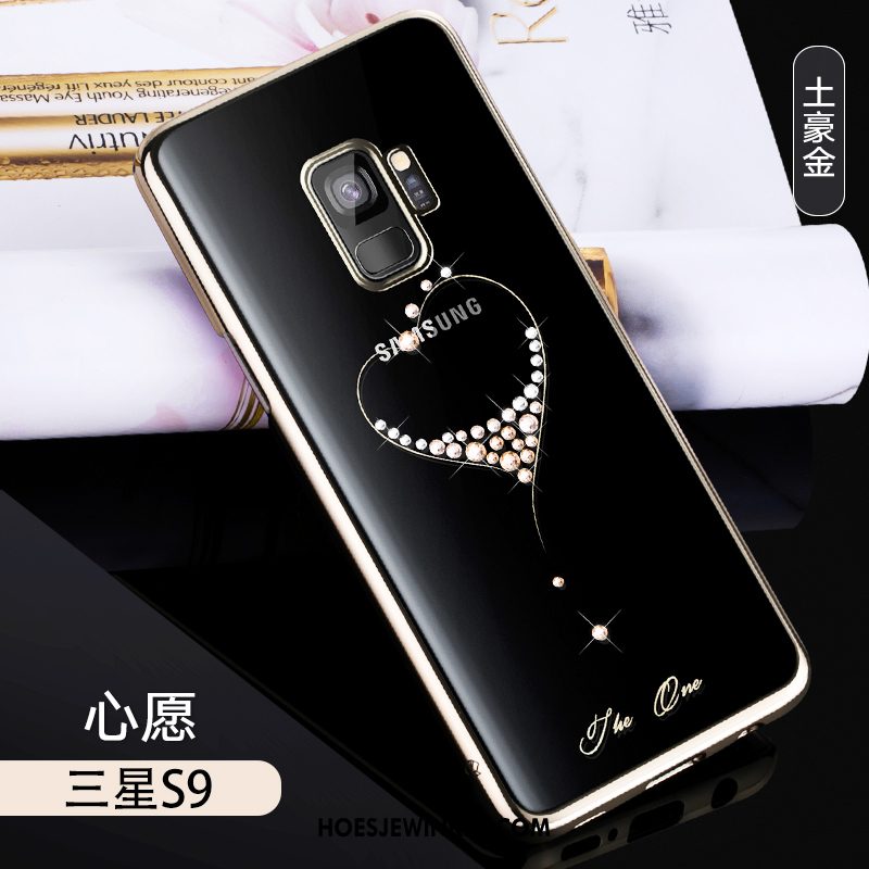 Samsung Galaxy S9 Hoesje All Inclusive Persoonlijk Luxe, Samsung Galaxy S9 Hoesje Lichte En Dun Met Strass