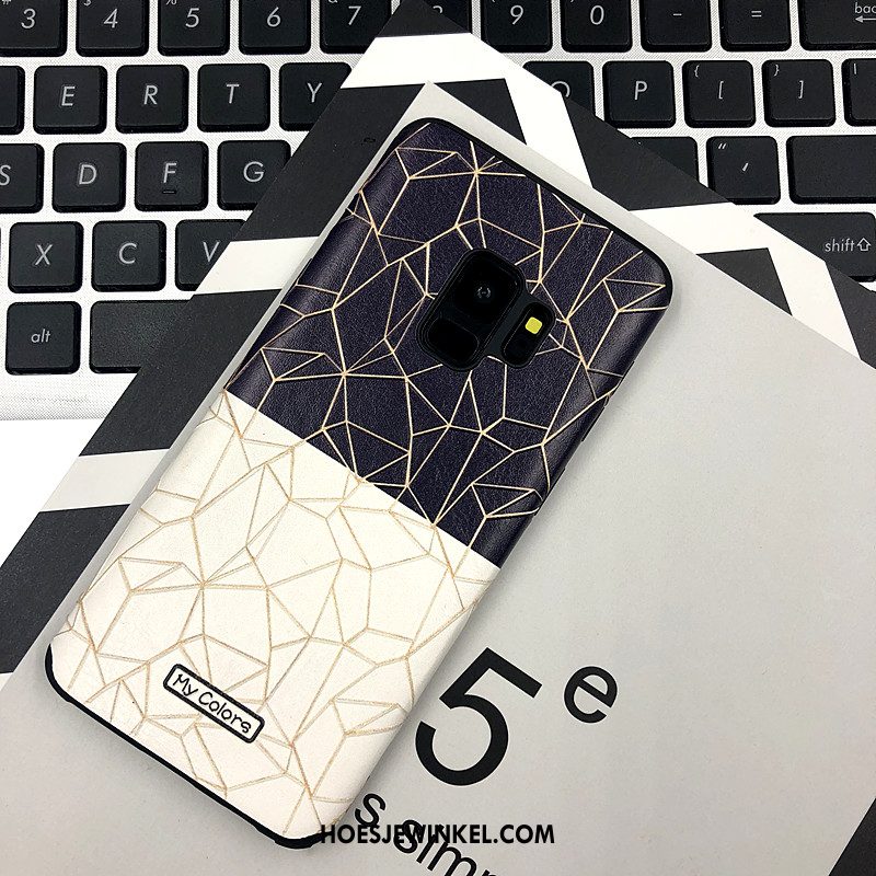 Samsung Galaxy S9 Hoesje All Inclusive Schrobben Scheppend, Samsung Galaxy S9 Hoesje Dun Reliëf