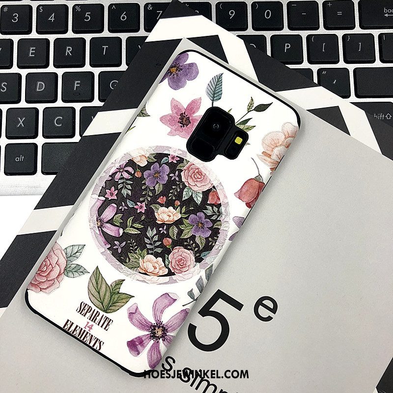 Samsung Galaxy S9 Hoesje All Inclusive Schrobben Scheppend, Samsung Galaxy S9 Hoesje Dun Reliëf