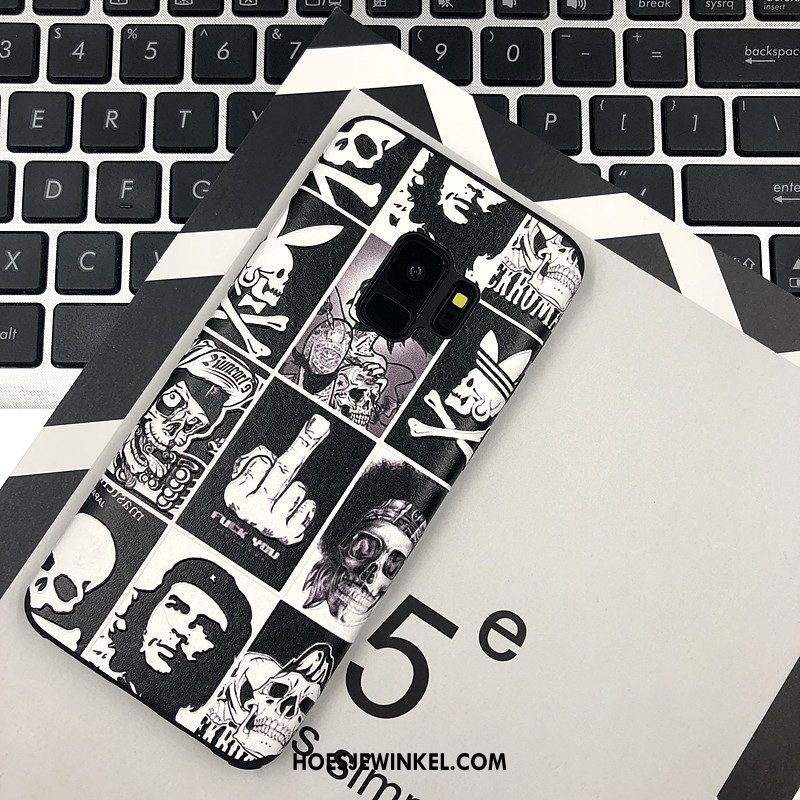 Samsung Galaxy S9 Hoesje All Inclusive Schrobben Scheppend, Samsung Galaxy S9 Hoesje Dun Reliëf